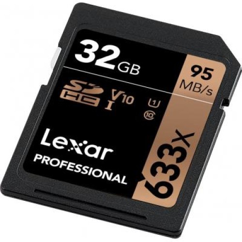 Карта памяти Lexar 32GB SDHC class 10 UHS-I U1 V10 633x Professional (LSD32GCB633) Карта памяти Lexar 32GB SDHC class 10 UHS-I U1 V10 633x Professional (LSD32GCB633)