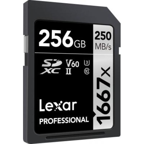 Карта памяти Lexar 256GB SDXC class 10 UHS-II U3 V60 1667x Professional (LSD256CB1667) Карта памяти Lexar 256GB SDXC class 10 UHS-II U3 V60 1667x Professional (LSD256CB1667)