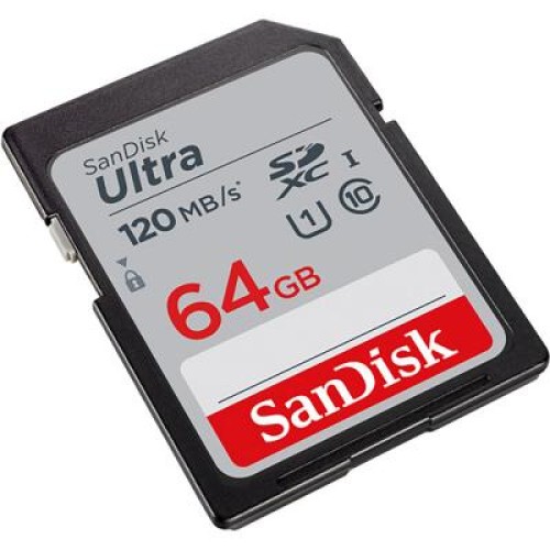 Карта памяти SanDisk 64GB SDXC class 10 Ultra (SDSDUN4-064G-GN6IN)