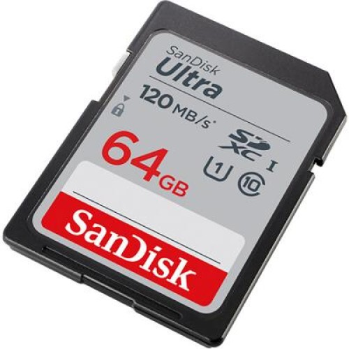 Карта памяти SanDisk 64GB SDXC class 10 Ultra (SDSDUN4-064G-GN6IN)