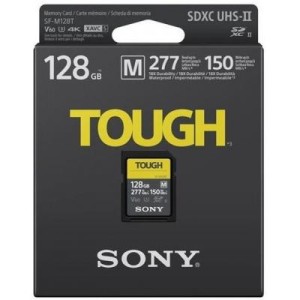 Карта пам'яті Sony 128GB SDXC class10 UHS-II U3 V60 Tough (SFM128T.SYM)