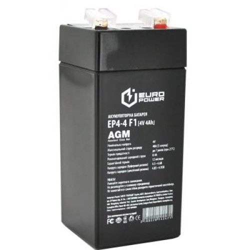 Батарея к ИБП Europower EP4-4F1, 4V-4Ah (EP4-4F1)