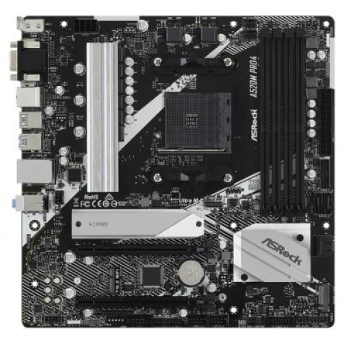 Материнская плата ASRock A520M PRO4 Материнская плата ASRock A520M PRO4
