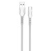 Дата кабель USB 2.0 AM to Micro 5P 1.0m line-drawing white ColorWay (CW-CBUM028-WH)