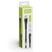 Дата кабель USB 2.0 AM to Micro 5P 1.0m zinc alloy + led black ColorWay (CW-CBUM035-BK)