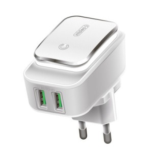 Зарядное устройство Intaleo TCL242 (2USB2.4A) (white) (1283126481130)