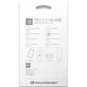Скло захисне Armorstandart Full Glue TECNO POP 2F Black (ARM57584)