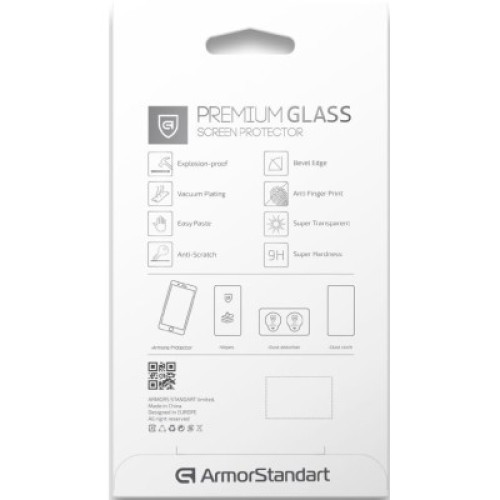 Стекло защитное Armorstandart Icon Xiaomi Mi 10T Lite Black (ARM57361)