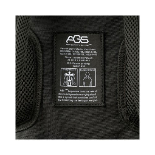 Рюкзак для ноутбука Tucano 15.6" Luna Gravity AGS, Black (BKLUN15-AGS-BK)