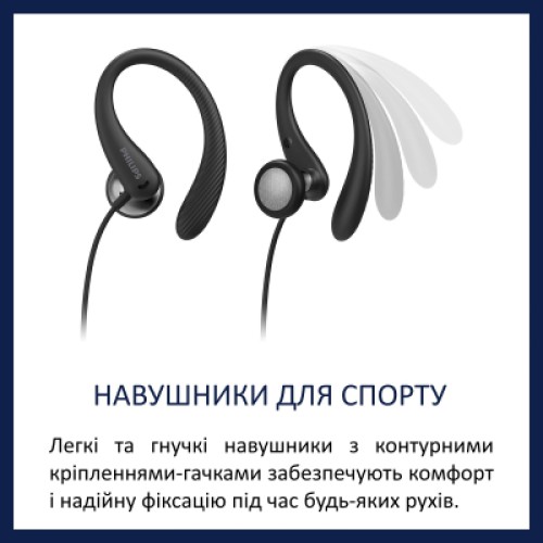 Наушники Philips TAA1105BK In-ear Mic Black (TAA1105BK/00)