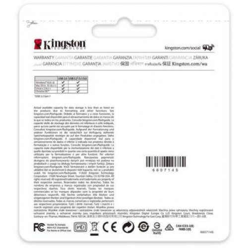 USB флеш накопитель Kingston 64GB DataTraveler Duo USB 3.2 Gen1/Type-C (DTDE/64GB) USB флеш накопитель Kingston 64GB DataTraveler Duo USB 3.2 Gen1/Type-C (DTDE/64GB)