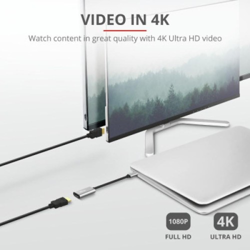 Переходник Trust USB-C to HDMI Adapter (23774)