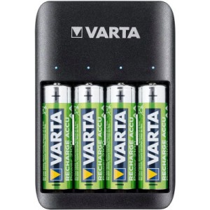 Зарядное устройство для аккумуляторов Varta Value USB Quattro Charger + 4шт. AA 2100 mAh (57652101451)