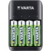 Зарядное устройство для аккумуляторов Varta Value USB Quattro Charger + 4шт. AA 2100 mAh (57652101451)