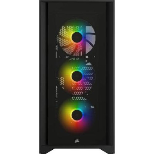 Корпус Corsair iCUE 4000X RGB Tempered Glass Black (CC-9011204-WW) Корпус Corsair iCUE 4000X RGB Tempered Glass Black (CC-9011204-WW)