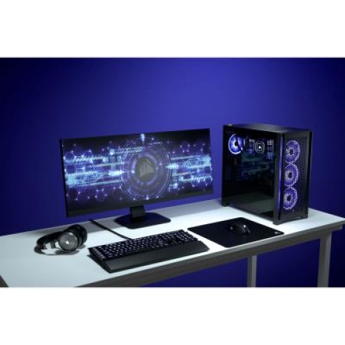 Корпус Corsair 4000D AIRFLOW Tempered Glass Black (CC-9011200-WW) Корпус Corsair 4000D AIRFLOW Tempered Glass Black (CC-9011200-WW)