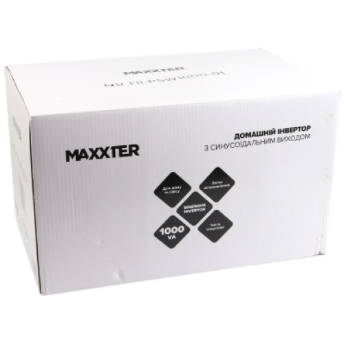 Источник бесперебойного питания Maxxter MX-HI-PSW500-01