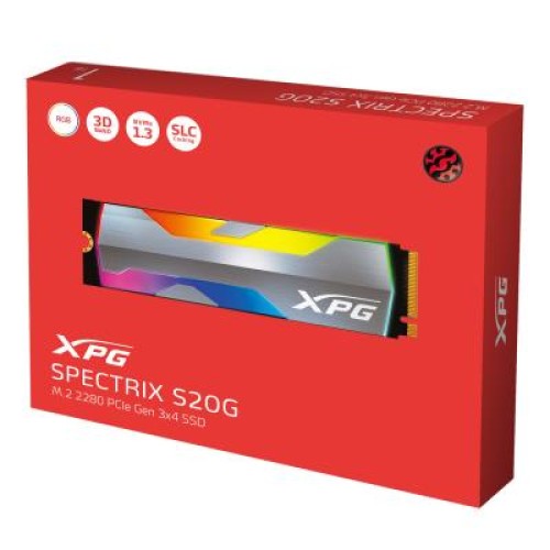 Накопитель SSD M.2 2280 500GB ADATA (ASPECTRIXS20G-500G-C)