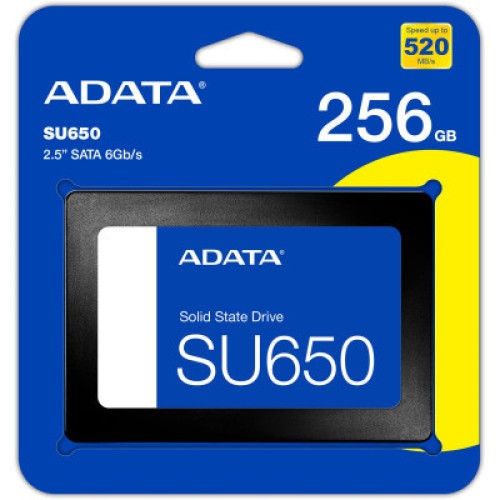 Накопитель SSD 2.5" 256GB ADATA (ASU650SS-256GT-R)