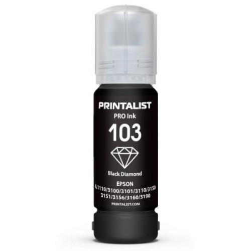 Чернила Printalist Epson L3100/3110/3150 70г Black (PL103BK)