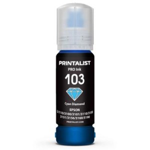 Чернила Printalist Epson L3100/3110/3150 70г Cyan (PL103C)