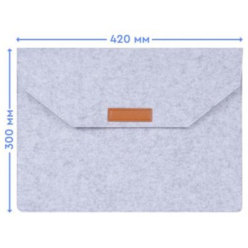 Чехол для ноутбука AirOn 15,6" Premium Grey (4822356710622)