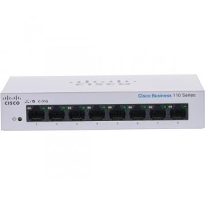 Комутатор мережевий Cisco CBS110-8T-D-EU