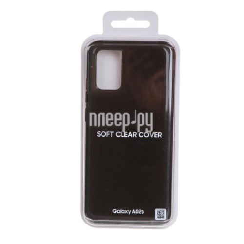 Чехол для мобильного телефона Samsung Soft Clear Cover Galaxy A02s (A025) Black (EF-QA025TBEGRU)