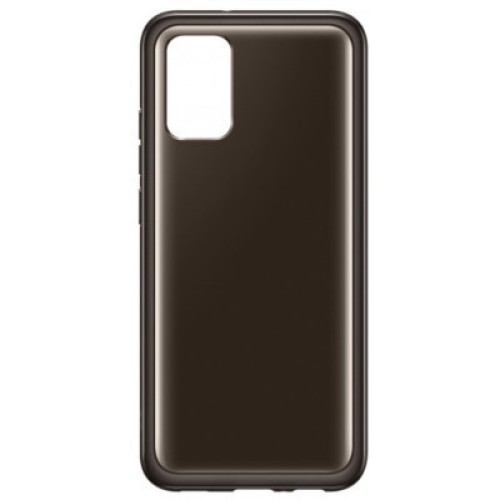 Чехол для мобильного телефона Samsung Soft Clear Cover Galaxy A02s (A025) Black (EF-QA025TBEGRU)