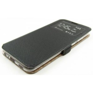 Чехол для мобильного телефона Dengos Flipp-Book Call ID Samsung Galaxy A02s (A025), black (DG-SL-BK-275)