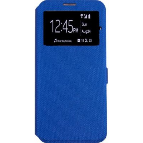 Чехол для мобильного телефона Dengos Flipp-Book Call ID Samsung Galaxy A12 (A125), blue (DG-SL-BK-274)