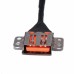 Разъем питания ноутбука с кабелем Lenovo PJ862 (bevel USB), 5-pin, 9 см (A49087)