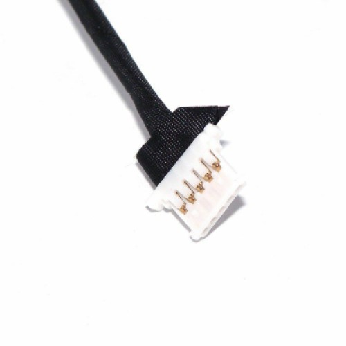 Разъем питания ноутбука с кабелем Lenovo PJ862 (bevel USB), 5-pin, 9 см (A49087)