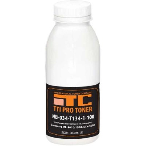 Тонер Samsung ML-1610/1910, SCX-3200, 100г Black TTI (NB-034-T134-1-100)