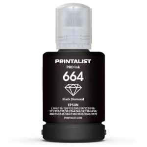 Чернила Printalist Epson L110/L210/L300 140г Black (PL664B)