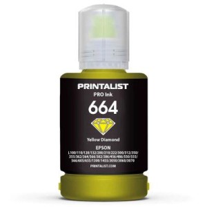 Чернила Printalist Epson L110/L210/L300 140г Yellow (PL664Y)
