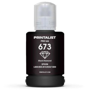 Чернила Printalist Epson L800 140г Black (PL673B)