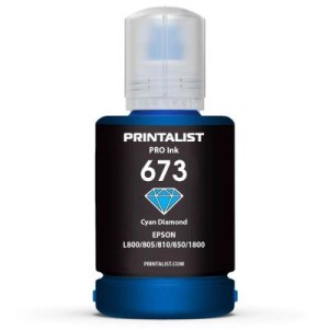 Чернила Printalist Epson L800 140г Cyan (PL673C)