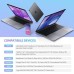 Дата кабель USB-C to USB-C 1.0m US261 3A Alum. Braid Gray\Black Ugreen (50150)