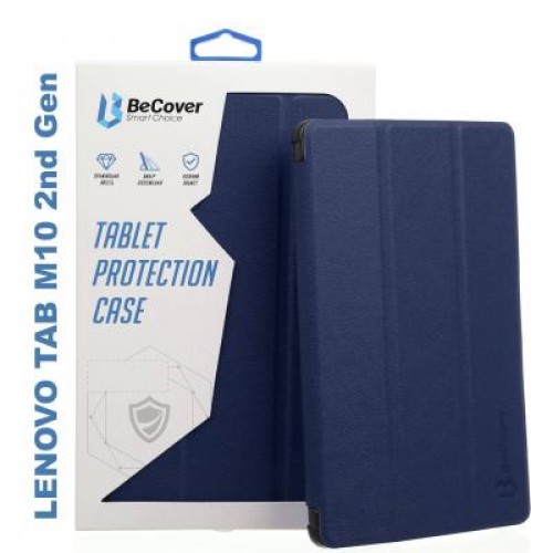 Чехол для планшета BeCover Smart Case Lenovo Tab M10 TB-X306F HD (2nd Gen) Deep Blue (705628)
