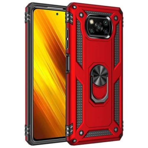 Чехол для мобильного телефона BeCover Military Poco X3 Red (705645) Чехол для мобильного телефона BeCover Military Poco X3 Red (705645)