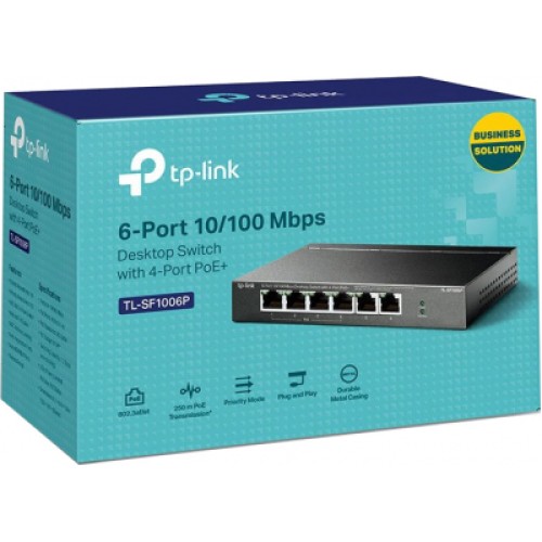 Коммутатор сетевой TP-Link TL-SF1006P