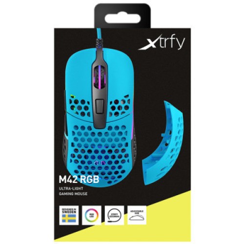 Мышка Xtrfy M42 RGB Miami Blue (XG-M42-RGB-BLUE)