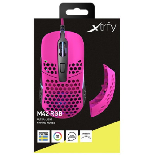Мышка Xtrfy M42 RGB Pink (XG-M42-RGB-PINK)