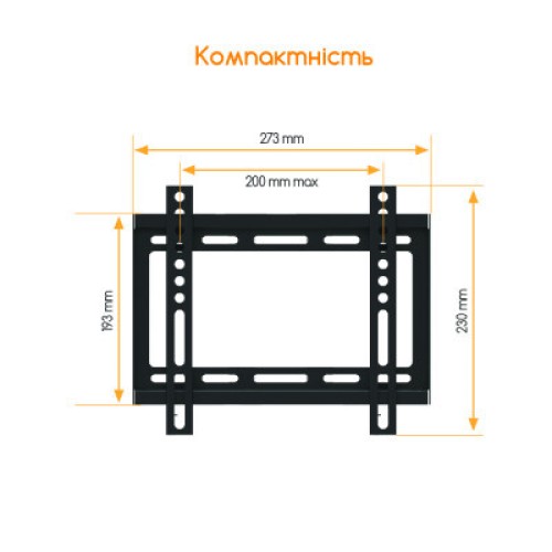 Кронштейн ACCLAB AL-FR20/F (1283126485763)