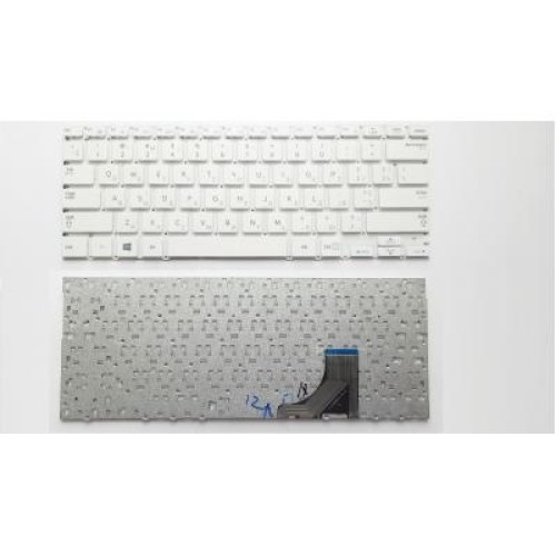 Клавиатура ноутбука Samsung 13.3" NP-530U3B, NP-530U3C, NP-535U3C Series белая UA/RU/US (A46102)