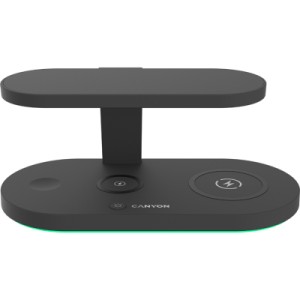Зарядное устройство Canyon 5in1 Wireless charger with UV sterilizer (CNS-WCS501B)