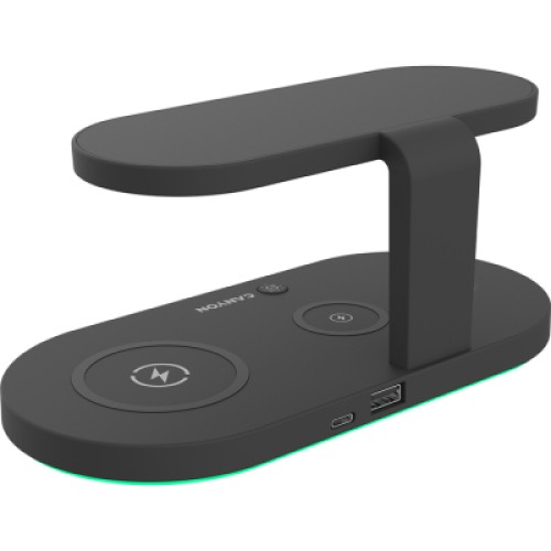 Зарядное устройство Canyon 5in1 Wireless charger with UV sterilizer (CNS-WCS501B)