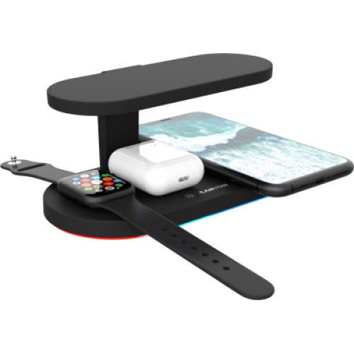 Зарядное устройство Canyon 5in1 Wireless charger with UV sterilizer (CNS-WCS501B)