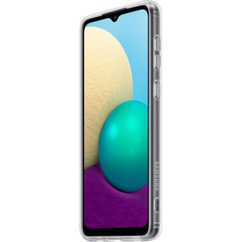 Чехол для мобильного телефона Samsung Soft Clear Cover Galaxy A02 (A022) Transparent (EF-QA022TTEGRU)